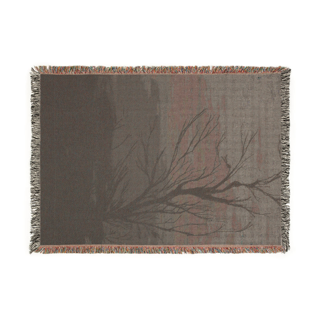 'Tree in the Breeze'  Woven Blanket