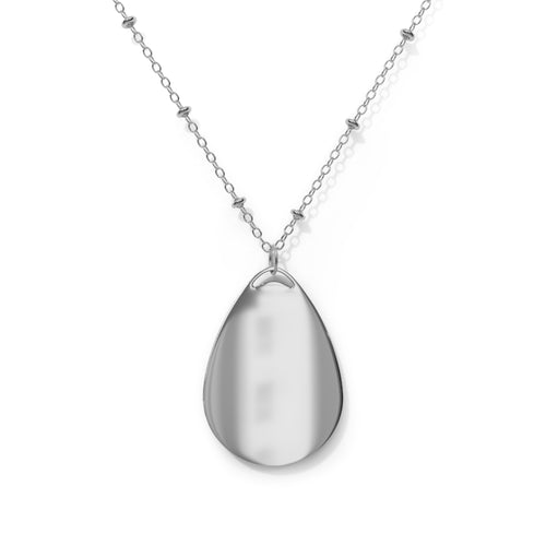 'Aloe Vera' Oval Necklace