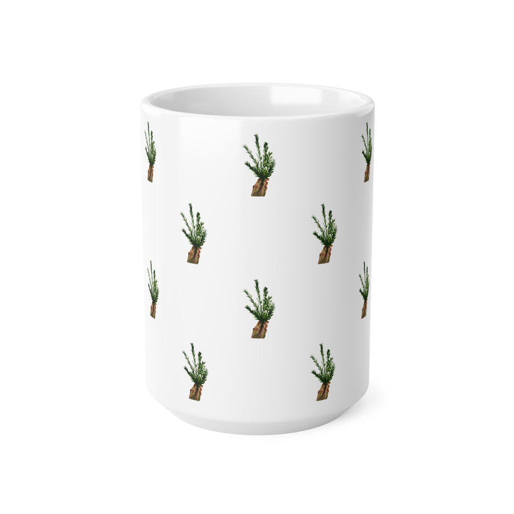 'Gift of Rosemary' Patterned Mug 440ml