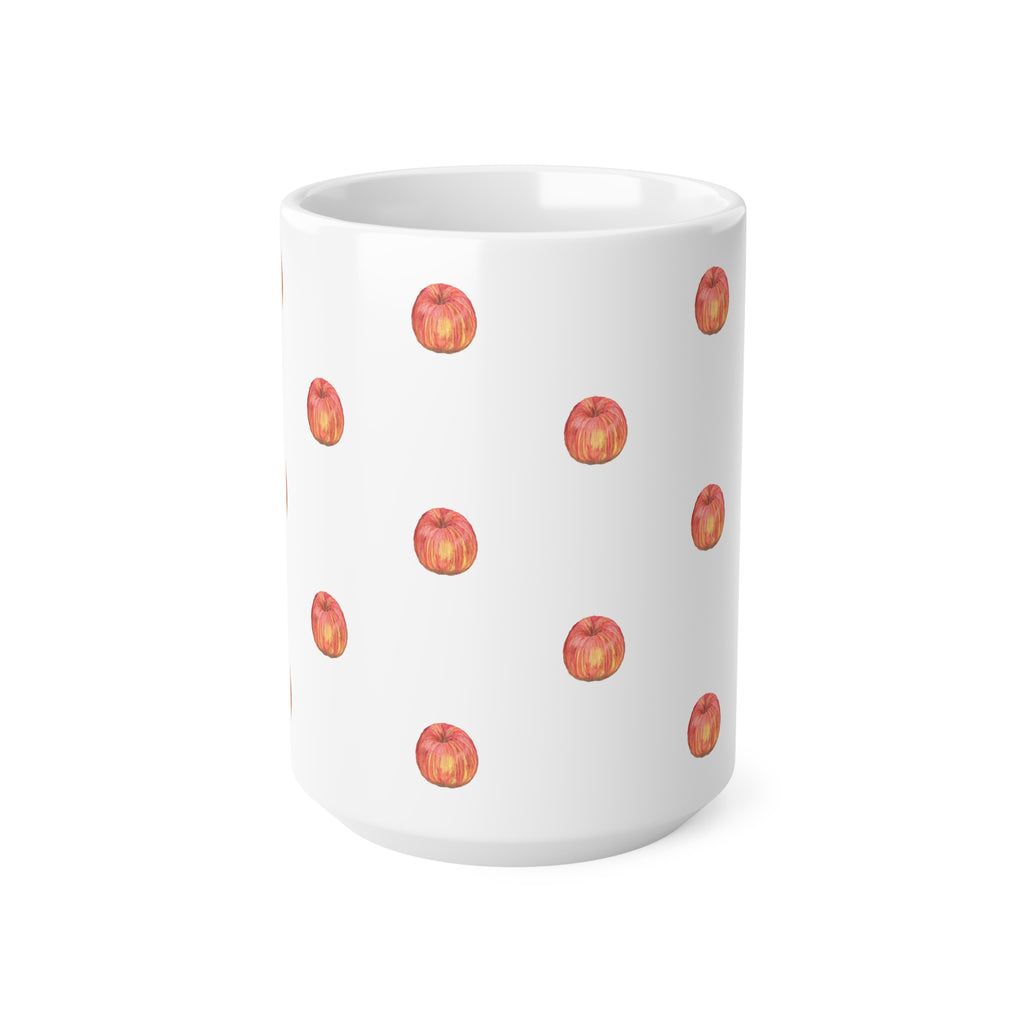 'Apple' Pattern Mug 440ml