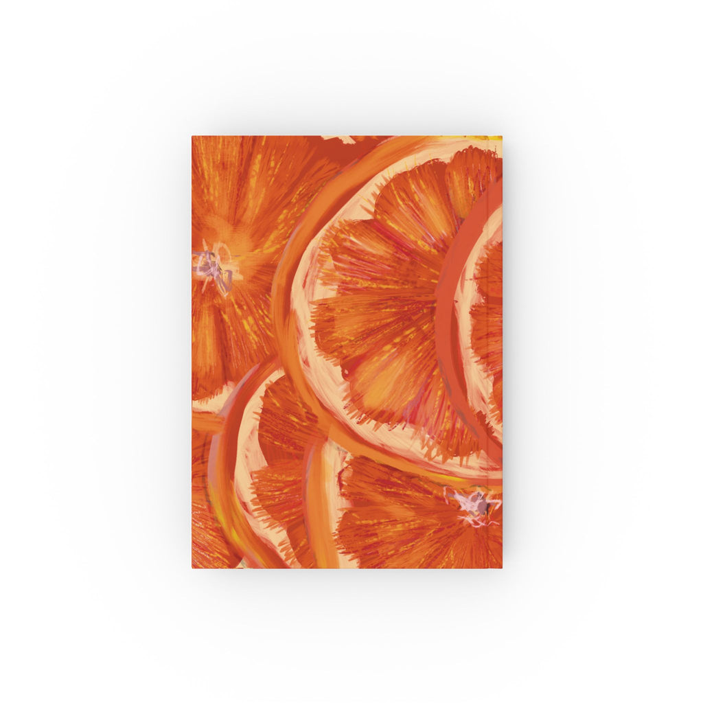 'Oranges' Hardcover Journal (Unlined pages)