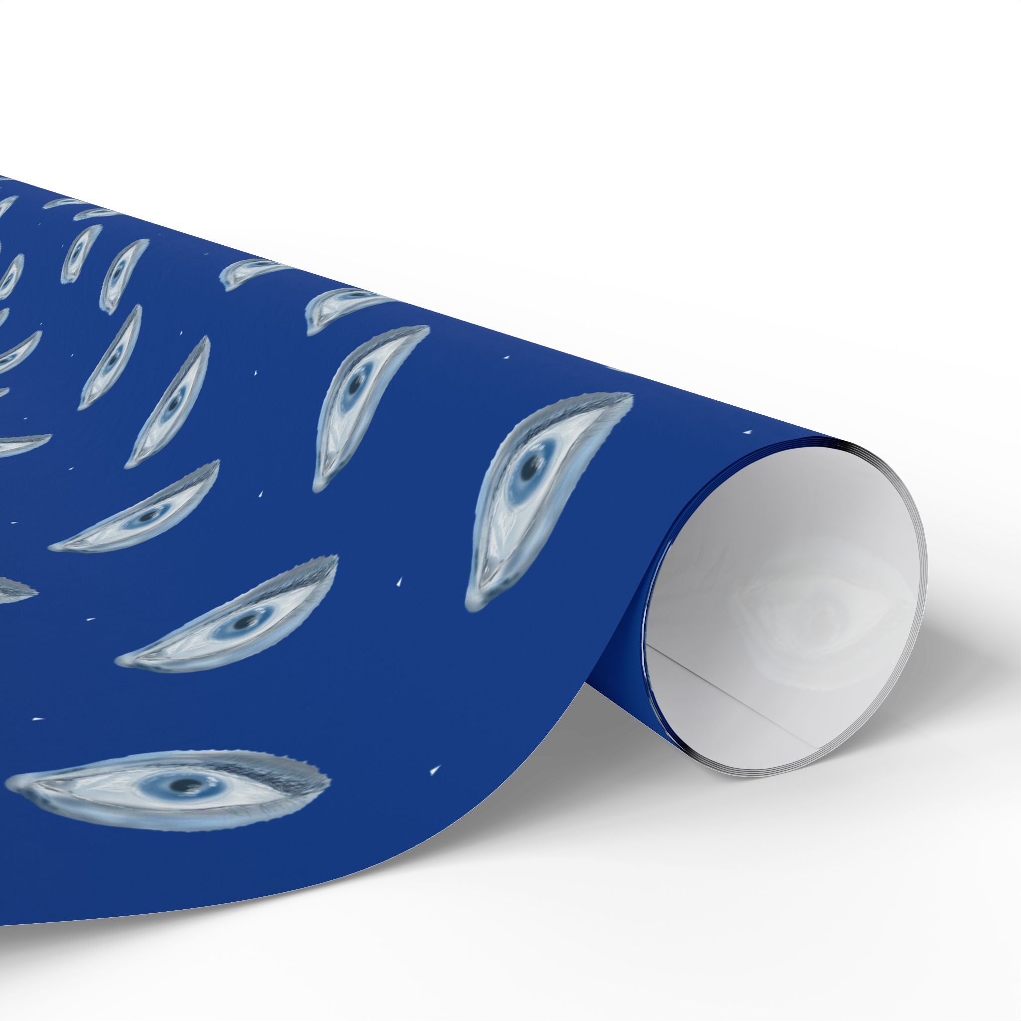 'All-Seeing Eye' Wrapping Paper (Blue Background)