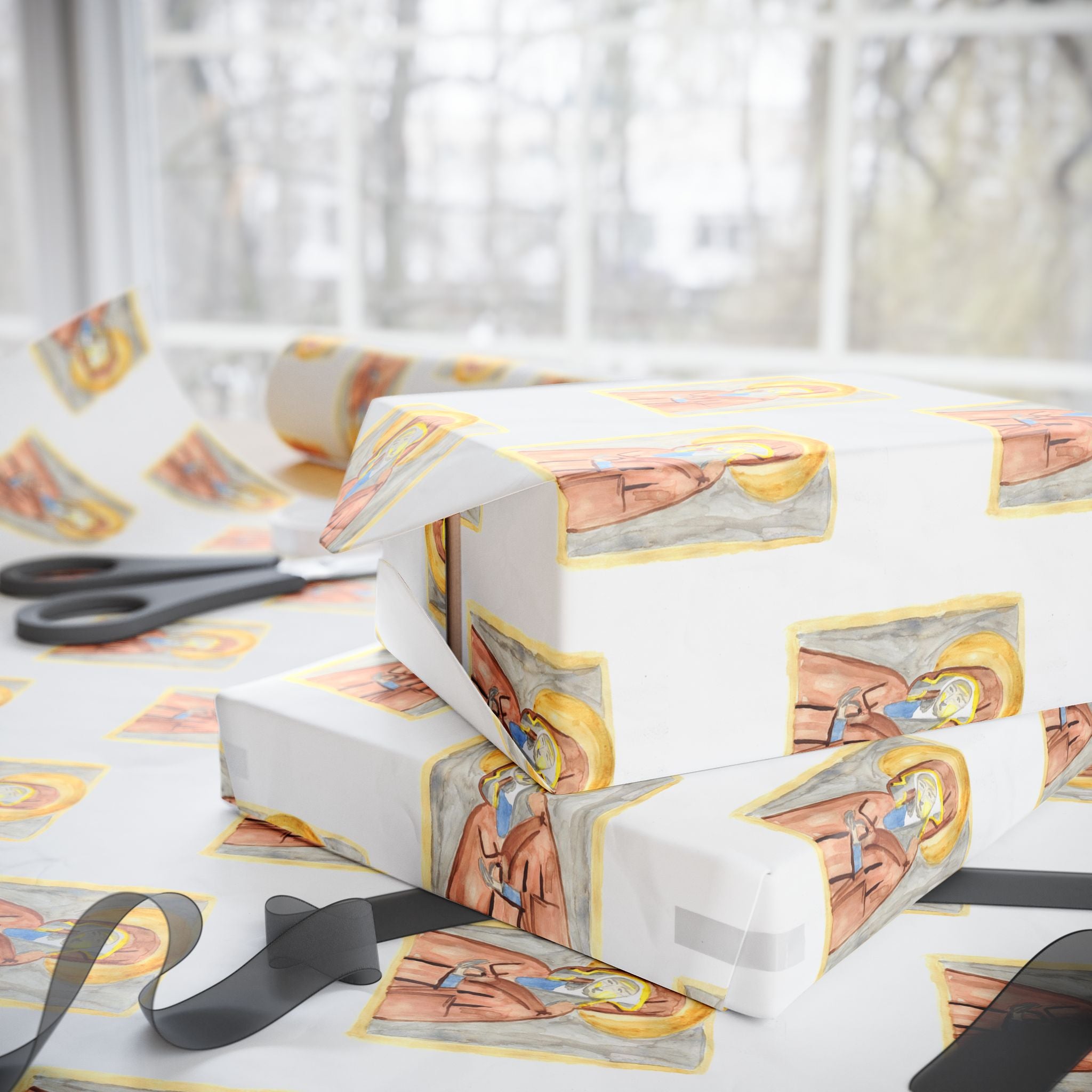 Hail Mary Wrapping Paper