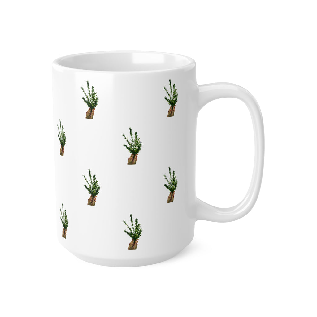 'Gift of Rosemary' Patterned Mug 440ml