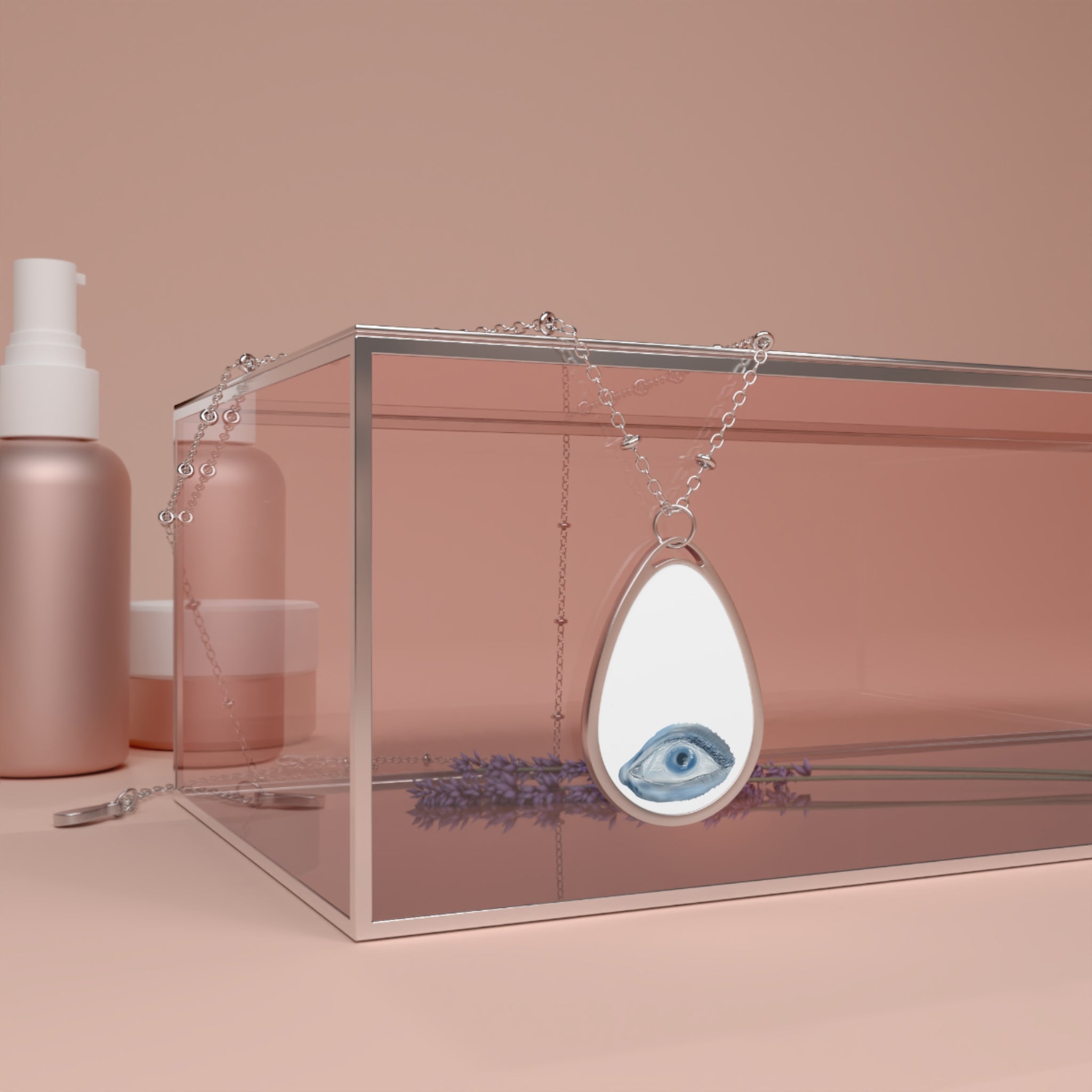 'All Seeing Eye' Oval Necklace