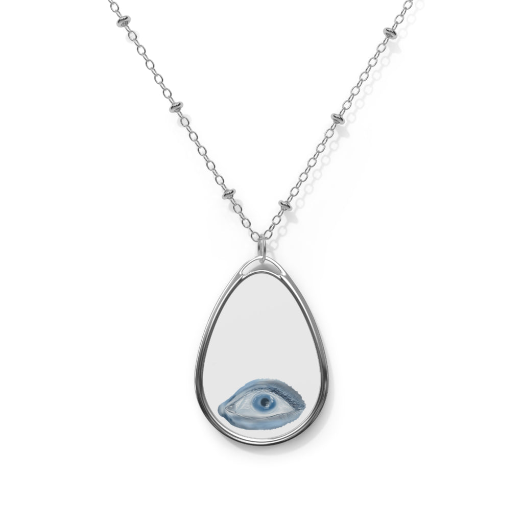 'All Seeing Eye' Oval Necklace