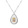 'Madonna' Icon Oval Necklace
