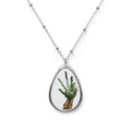 'The Gift of Rosemary' Oval Necklace