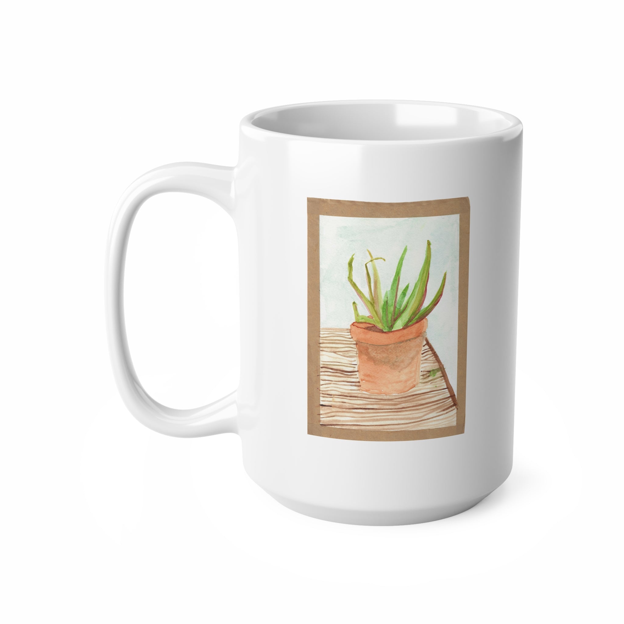 'Aloe Vera' 440ml Mug