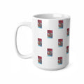 'Coffee' Patterned Mug 440ml