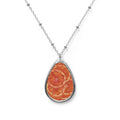 'Oranges' Oval Necklace