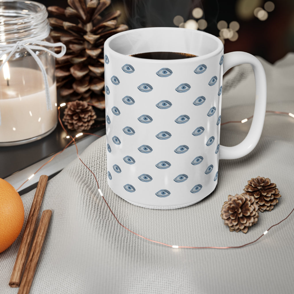 'All-seeing Eye' Patterned Mug 440ml